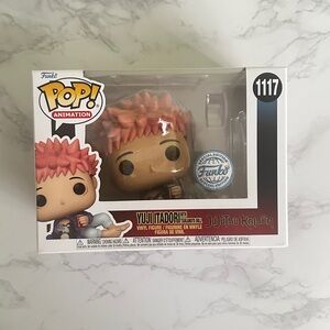 Funko Pop! Animation Yuji Itadori with Pink Hair